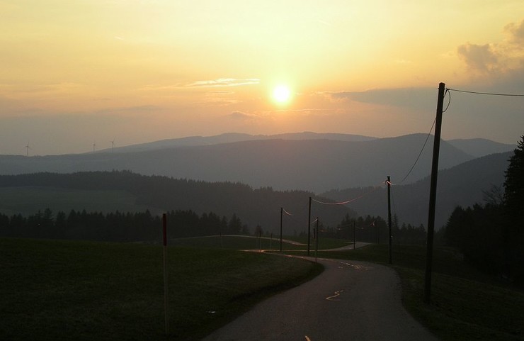 Gütenbach im Morgengrauen