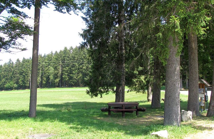 Wanderrastplatz auf der Breiteck