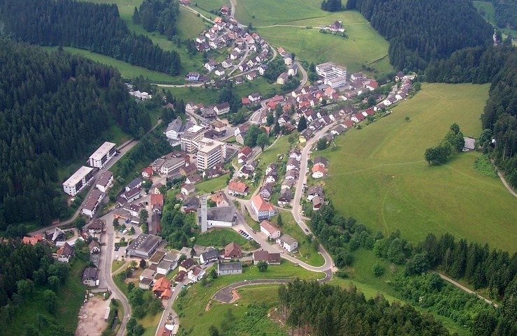 Blick auf Gütenbach