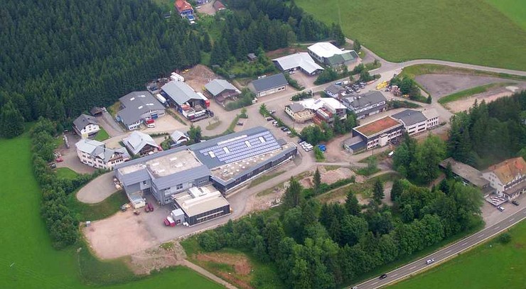 Luftbild Gewerbegebiet